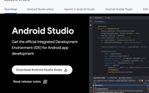 android studio download file button