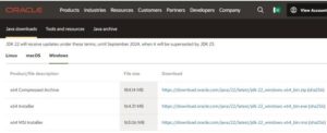 java jdk installer