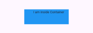 container padding only