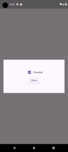 flutter showdialog close