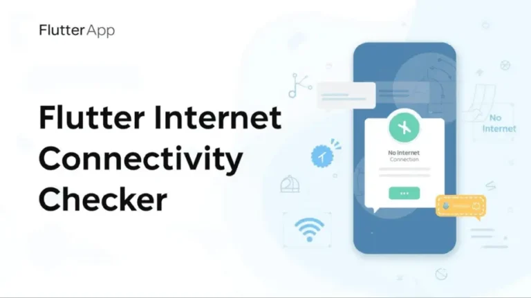 flutter internet connectivity checker
